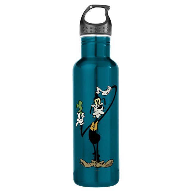 Main Mickey Shorts | Goofy Scratching Head Water Bottle (Front)