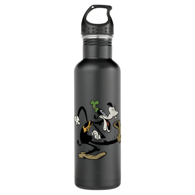 Main Mickey Shorts | Goofy Stainless Steel Water Bottle (Front)