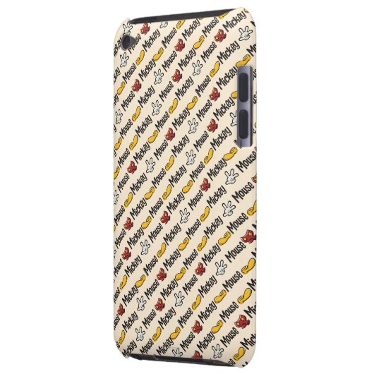 Main Mickey Shorts | Icon Pattern iPod Touch Case-Mate Case (Back Left)