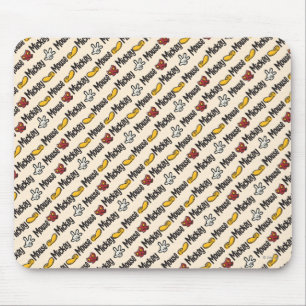 Main Mickey Shorts   Icon Pattern Mouse Pad