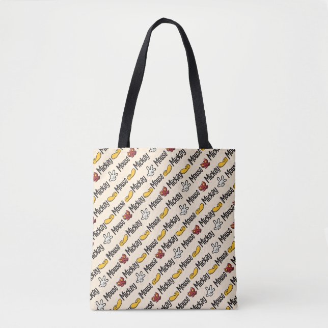Main Mickey Shorts | Icon Pattern Tote Bag (Front)