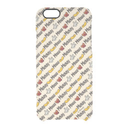 Main Mickey Shorts | Icon Pattern Clear iPhone 6/6S Case