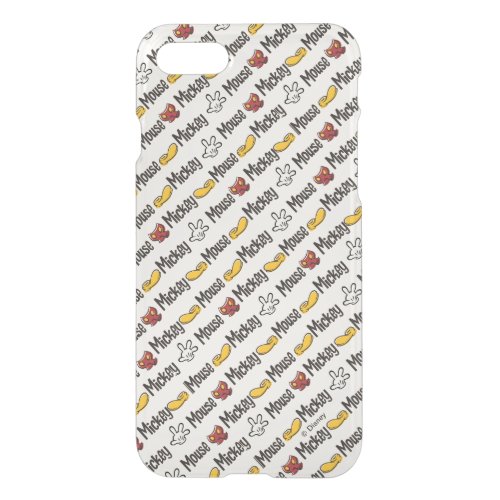 Main Mickey Shorts  Icon Pattern iPhone SE87 Case