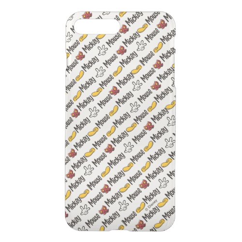 Main Mickey Shorts  Icon Pattern iPhone 8 Plus7 Plus Case