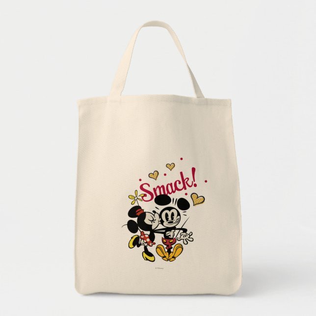 Main Mickey Shorts | Kiss on Cheek Tote Bag (Front)