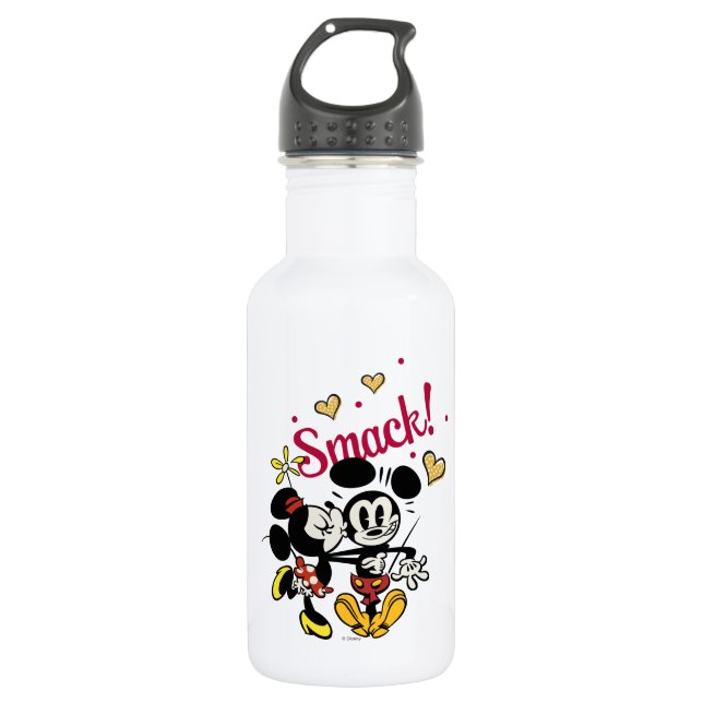 Main Mickey Shorts | Kiss on Cheek Water Bottle (Front)