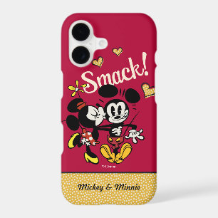 Main Mickey Shorts Kiss on Cheek Your Name iPhone 17 Case