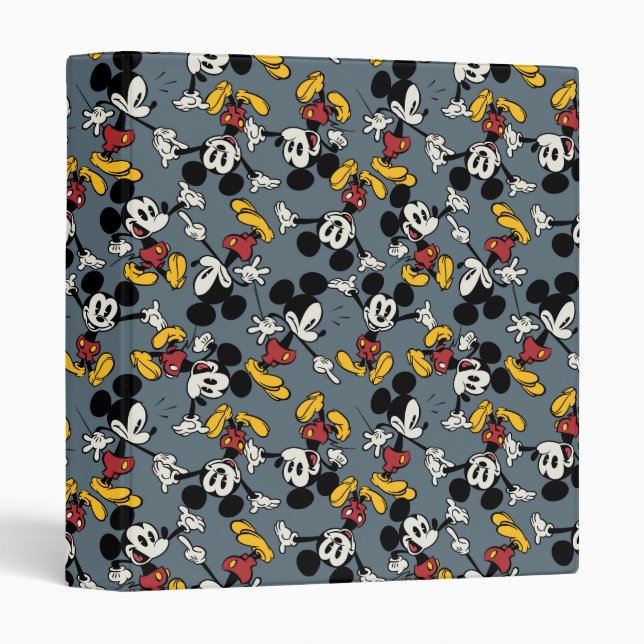 Main Mickey Shorts | Mickey Pattern Binder (Front/Spine)