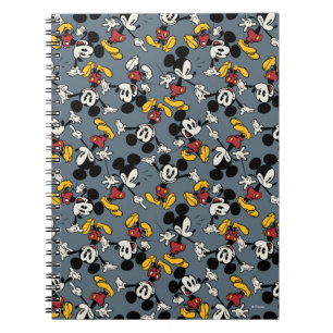 Main Mickey Shorts Mickey Pattern Notebook