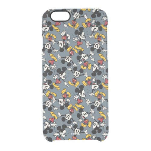 Main Mickey Shorts  Mickey Pattern Clear iPhone 66S Case