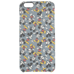 Main Mickey Shorts Mickey Pattern Clear iPhone 6 Plus Case