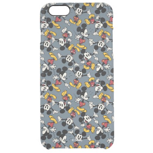 Main Mickey Shorts  Mickey Pattern Clear iPhone 6 Plus Case