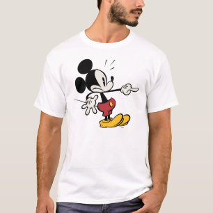 Main Mickey Shorts   Mickey Pointing Out T-Shirt