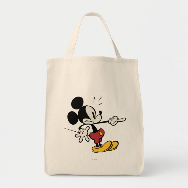 Main Mickey Shorts | Mickey Pointing Out Tote Bag (Front)