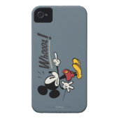 Main Mickey Shorts | Mickey Pointing Whooa Case-Mate iPhone Case (Back)
