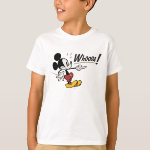 Main Mickey Shorts   Mickey Pointing Whooa T-Shirt