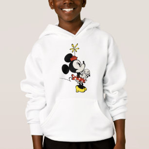Main Mickey Shorts Minnie Hand to Face Hoodie