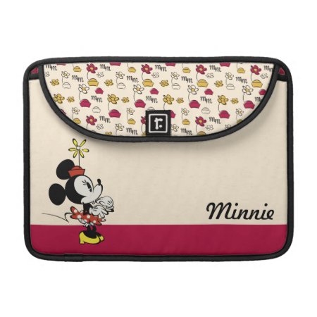 Main Mickey Shorts | Minnie Hand To Face Macbook Pro Sleeve