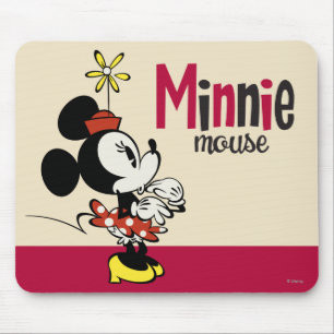 Main Mickey Shorts   Minnie Hand to Face Mouse Pad