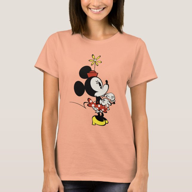 Main Mickey Shorts | Minnie Hand to Face T-Shirt (Front)