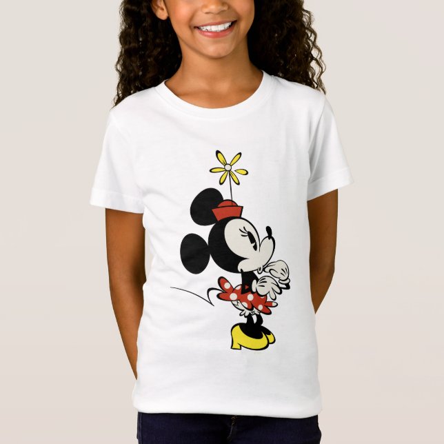Main Mickey Shorts | Minnie Hand to Face T-Shirt (Front)
