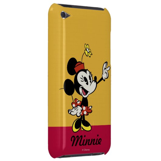 Main Mickey Shorts | Minnie Hand Up Barely There iPod Cover (Back/Right)