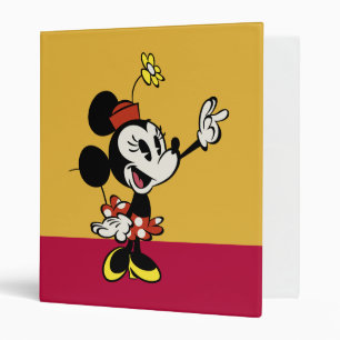 Main Mickey Shorts Minnie Hand Up Binder