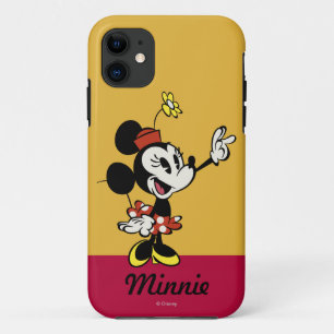 Main Mickey Shorts   Minnie Hand Up iPhone 11 Case