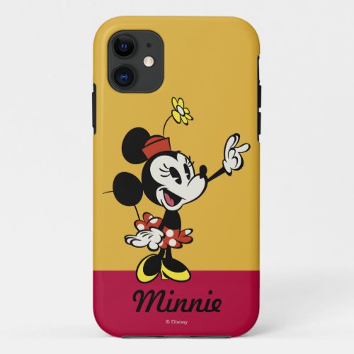 Main Mickey Shorts  Minnie Hand Up iPhone 11 Case
