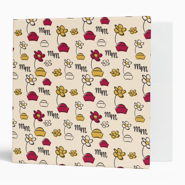 Main Mickey Shorts | Minnie Hats Pattern Binder (Front/Inside)