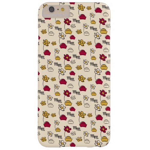 Main Mickey Shorts  Minnie Hats Pattern Barely There iPhone 6 Plus Case