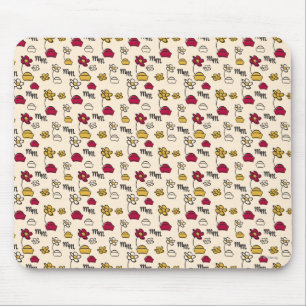 Main Mickey Shorts   Minnie Hats Pattern Mouse Pad