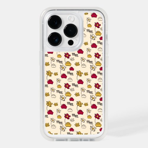 Main Mickey Shorts  Minnie Hats Pattern OtterBox iPhone 14 Pro Case