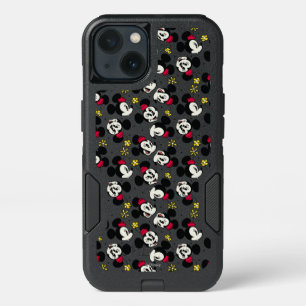 Main Mickey Shorts   Minnie Head Pattern iPhone 13 Case