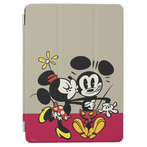 Main Mickey Shorts  Minnie Kissing Mickey iPad Air Cover