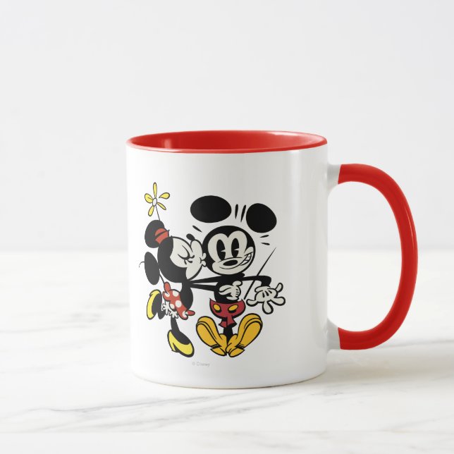 Main Mickey Shorts | Minnie Kissing Mickey Mug (Right)