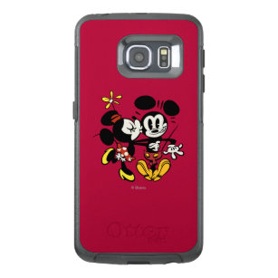 Main Mickey Shorts   Minnie Kissing Mickey OtterBox Samsung Galaxy S6 Edge Case