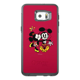 Main Mickey Shorts   Minnie Kissing Mickey OtterBox Samsung Galaxy S6 Edge Plus Case