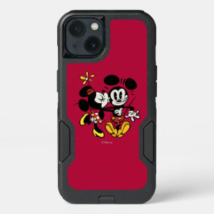 Main Mickey Shorts   Minnie Kissing Mickey iPhone 13 Case
