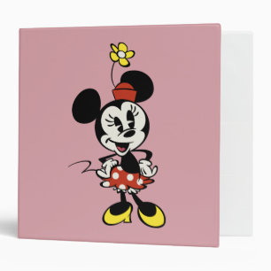 Main Mickey Shorts Minnie Mouse Binder