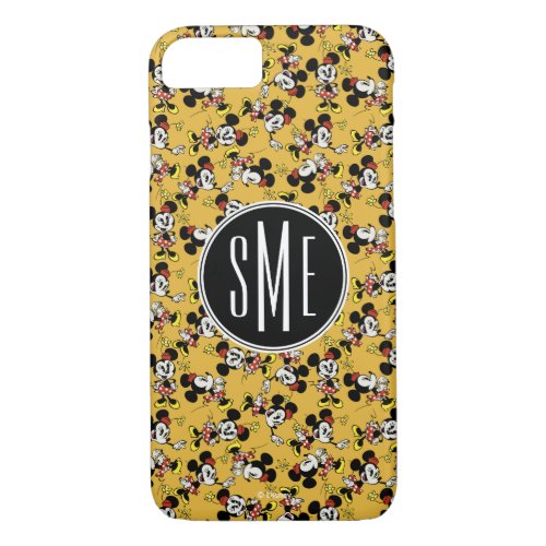 Main Mickey Shorts  Minnie Mouse Monogram iPhone 87 Case