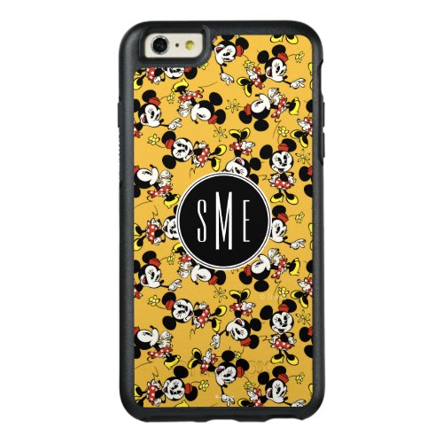 Main Mickey Shorts  Minnie Mouse Monogram OtterBox iPhone 66s Plus Case