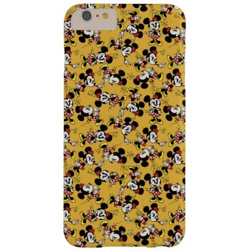 Main Mickey Shorts  Minnie Mouse Orange Pattern Barely There iPhone 6 Plus Case