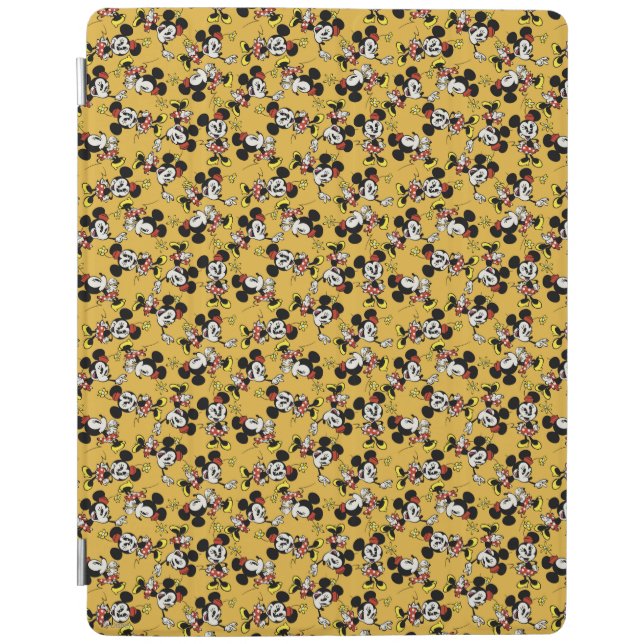 Main Mickey Shorts | Minnie Mouse Orange Pattern iPad Smart Cover (Front)