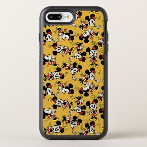 Main Mickey Shorts  Minnie Mouse Orange Pattern OtterBox Symmetry iPhone 8 Plus7 Plus Case
