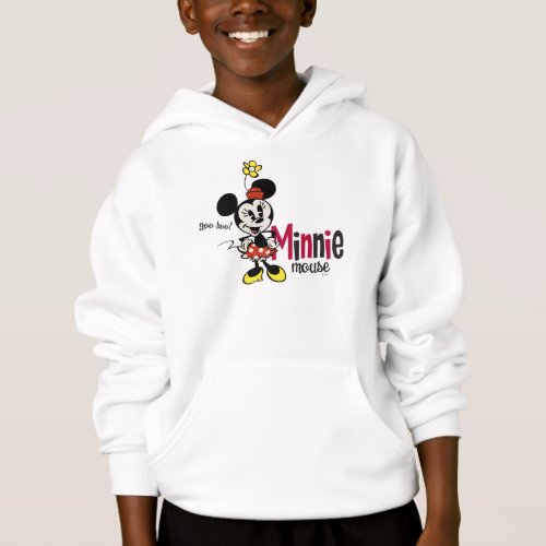 Main Mickey Shorts  Minnie Mouse Sweet Hoodie