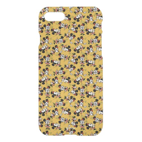 Main Mickey Shorts  Minnie Mouse Yellow Pattern iPhone SE87 Case