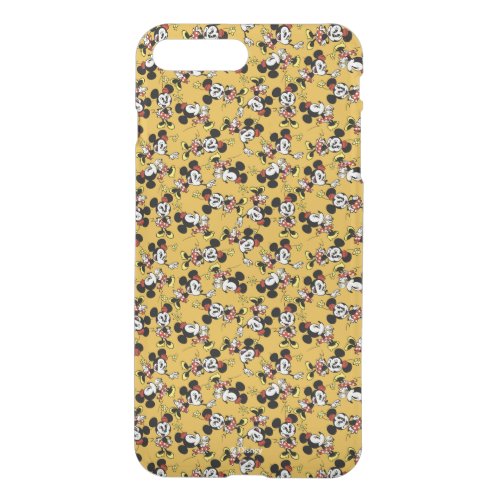 Main Mickey Shorts  Minnie Mouse Yellow Pattern iPhone 8 Plus7 Plus Case
