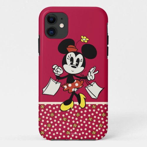 Main Mickey Shorts  Minnie Shopping iPhone 11 Case
