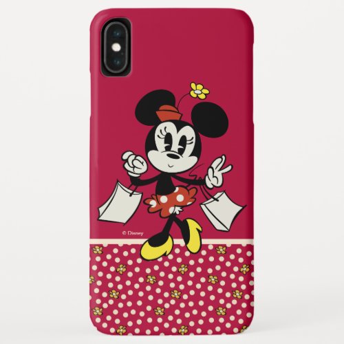 Main Mickey Shorts  Minnie Shopping iPhone XS Max Case